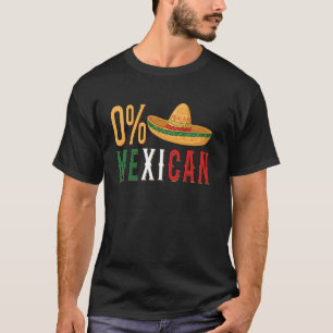 Camiseta 0 Mexicano Divertido Cinco De Mayo Fiesta Mexicano