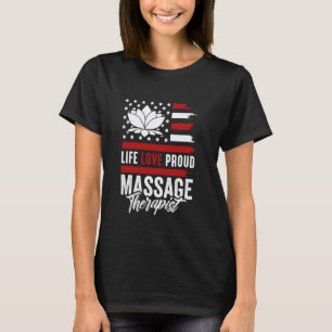 Camiseta 0 PTA PT Fisioterapeuta Bandera Americana Físico