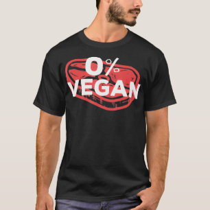 Camiseta 0 Regalo dietético de carne de filete divertida ve