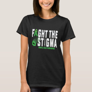 Camiseta 0 Salud Mental Lucha Contra El Estigma Conciencia