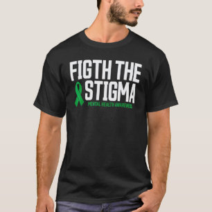 Camiseta 0 Salud Mental Lucha Contra El Estigma Conciencia
