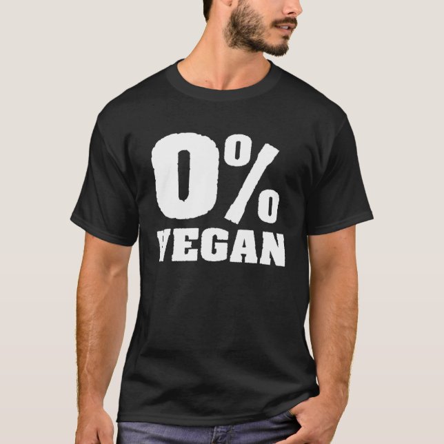 Camiseta 0 Vegan Veganism Organic Based Diet Plant (Anverso)
