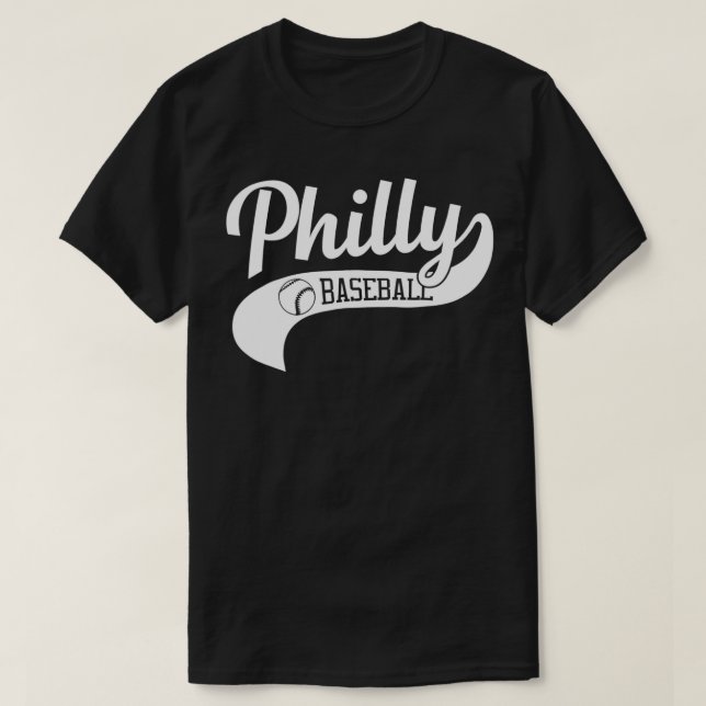 Camiseta 0 Viejo Filadelfia Baseball Retro Phil (Diseño del anverso)