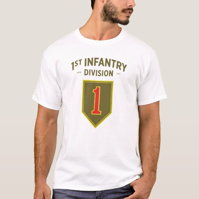 Camiseta 1ª Tarjeta de División de Infantería (Anverso)