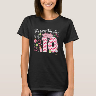 Camiseta 10º cumpleaños de Spa Diez años de Spa cumpleaños
