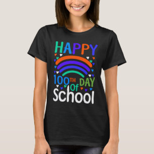 Camiseta 100º día de escuela 100 días maestro estudiantes n