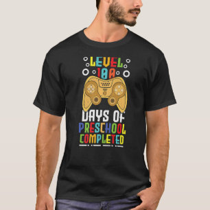 Camiseta 100º día de juegos de preescolar feliz 100 días
