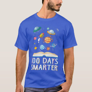 Camiseta 100º Día De La Escuela 100 Días Libros Más Intelig