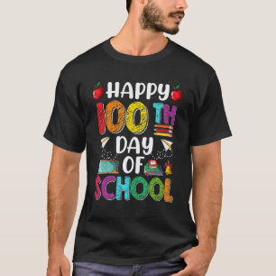 Camiseta 100º Día De La Escuela Estudiante Maestro 100 Días