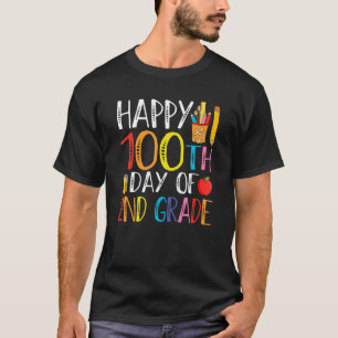 Camiseta 100º día de maestros de segundo grado Niños 100 dí