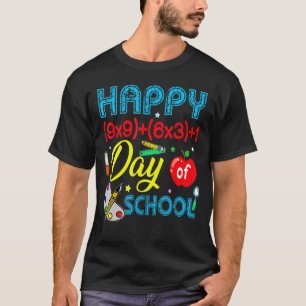 Camiseta 100º Día Profesor de Matemáticas Fórmula Matemátic