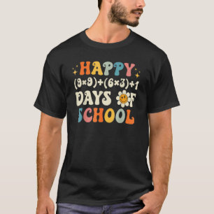 Camiseta 100º Día Profesor De Matemáticas Fórmula Matemátic