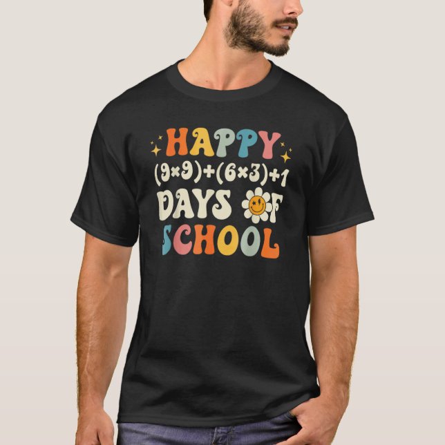 Camiseta 100º Día Profesor De Matemáticas Fórmula Matemátic (Anverso)