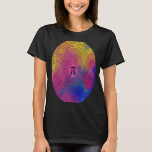 Camiseta 10000 Dígitos Matemáticas de Rótulo Pi Nerd Pi Day