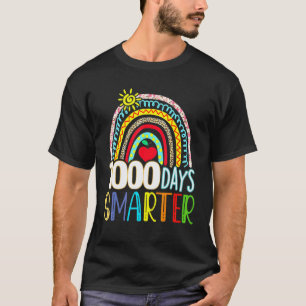 Camiseta 1000 Días Más Inteligente Feliz 1000º Día De Escue