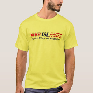 Camiseta 1000 Islands Canada USA, añade tu propio mensaje