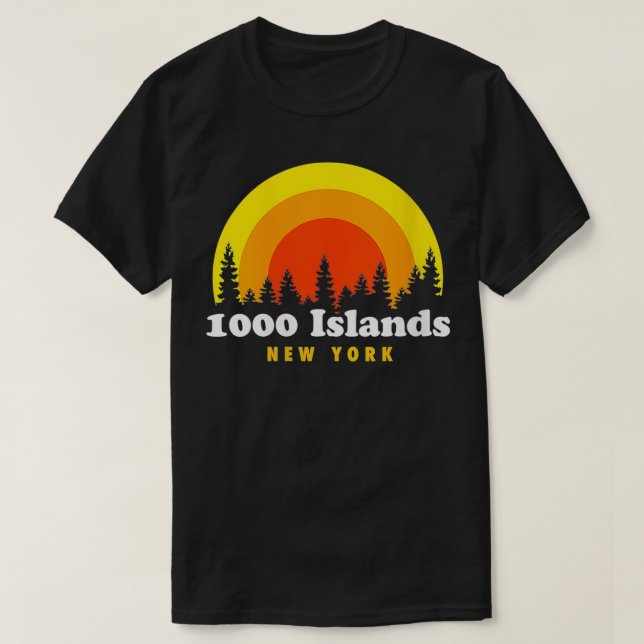 Camiseta 1000 Islas NY Mil Islas Nueva York U (Diseño del anverso)