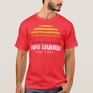 Camiseta 1000 Islas NY Sunset Mil Islas Nueva York