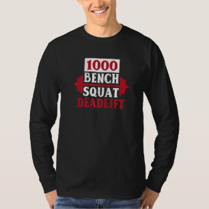 Camiseta 1000 Lb Club Bodybuilding Halterofilia