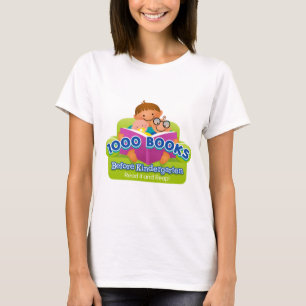 Camiseta 1000 libros antes de la guardería