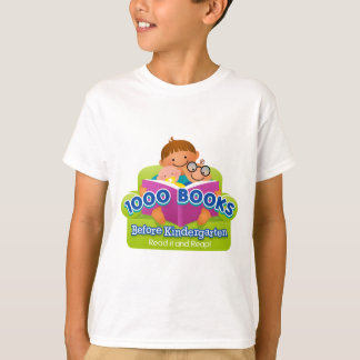 Camiseta 1000 libros antes de la guardería