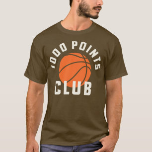 Camiseta 1000 Puntos Basketball Tshirt High School Basketba
