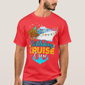 Camiseta 100.º Crucero de Cumpleaños