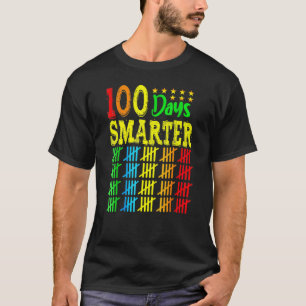 Camiseta 100.º día de clase maestro niño niño feliz 100 Da