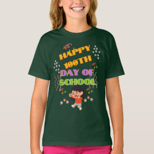 Camiseta 100.º día de escuela