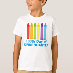 Camiseta 100.º Día de los niños de jardín de infantes