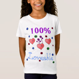 Camiseta 100% adorable