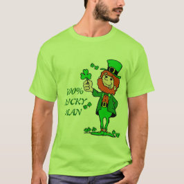Camiseta 100% Afortunado