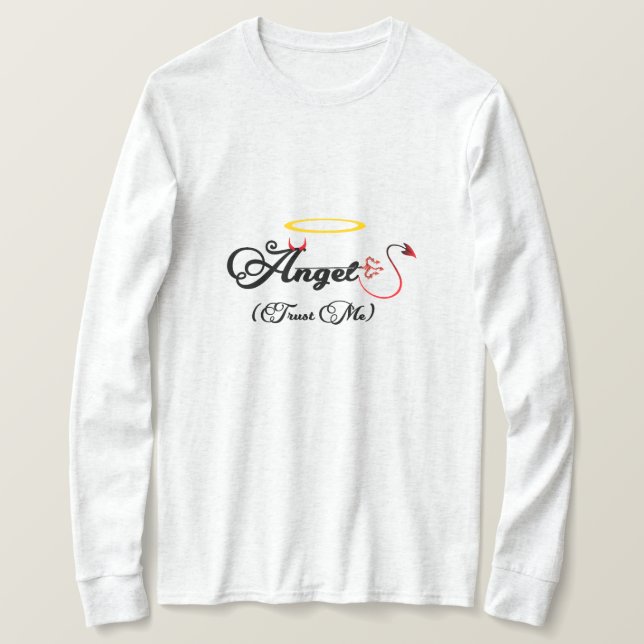 Camiseta 100% Angel T-Shirt (Anverso del diseño)