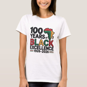 Camiseta 100 Años de Celebración de la Excelencia de la His