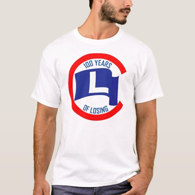 Camiseta 100 años de perder (Anverso)