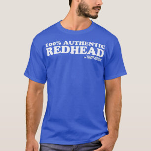 Camiseta 100 Authentic Redhead 2