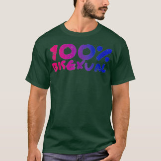 Camiseta 100 Bandera del Orgullo Biseual Orgullosa LGBTQ Gu