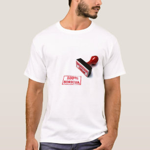 Camiseta 100% Boricua