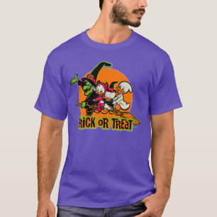 Camiseta 100 Brujas Huey Dewey Louie Trick o Trate Hallowee