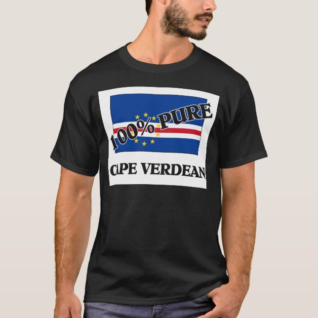 CAMISETA 100% CABO VERDEAN (Anverso)
