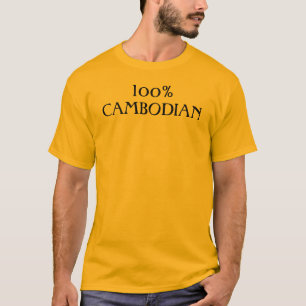 CAMISETA 100%CAMBODIAN