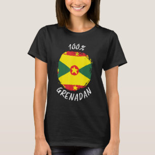 Camiseta 100 camisas granadinas orgullosas de granadina Ban