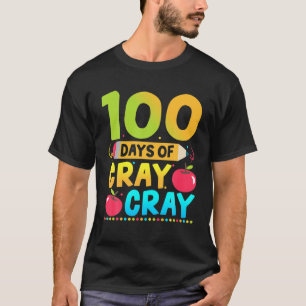 Camiseta 100 Days Of Cray Cray Of School Gifts For Boys Gir