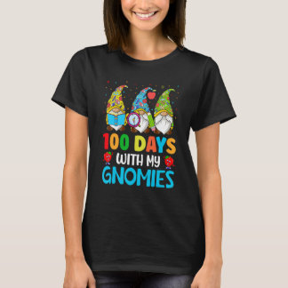 Camiseta 100 Days of Gnomies Kids Child Happy 100 Days Of S