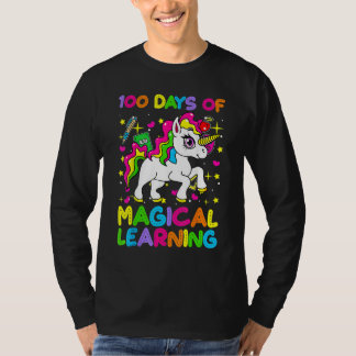 Camiseta 100 Days Of Magical Learning 100th Day Of School U