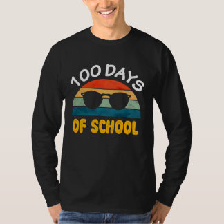 Camiseta 100 Days of School Boys Girls Cool Happy 100th Day