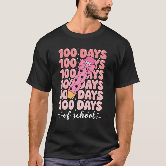 Camiseta 100 days of school celebration (Anverso)