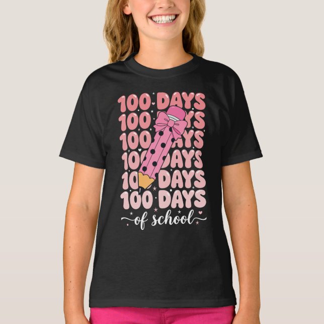 Camiseta 100 days of school celebration (Anverso)