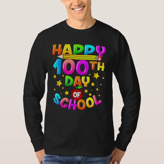 Camiseta 100 Days Of School Teacher 100th Day Of School 1 (Anverso)