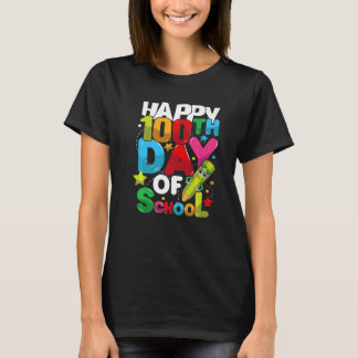 Camiseta 100 Days Of School Teacher And Student Premium